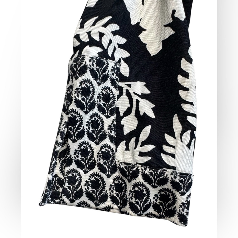 Diane Von Furstenberg Sadie Indian Brocade Floral Stamp Mini Dress Womens 0 - Picture 7 of 15